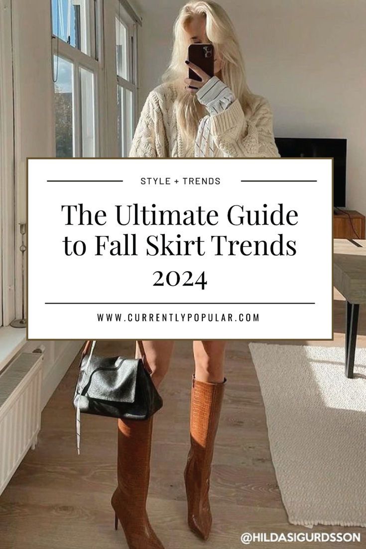 Refresh your fall wardrobe with the ultimate guide to skirt trends for 2024! From pleated minis to stylish bubbles, discover the skirts that are taking over this season. Learn how to style these trendy pieces with cozy layers, boots, and accessories to create versatile outfits that are perfect for your fall wardrobe. Don't miss out on these must-have looks! Pleated Skirt Fall Outfit, Mini Skirt Outfit Fall, Fall Mini Skirt Outfit, Mini Skirt Fall Outfit, Skirt Outfits With Boots, Pleated Mini Skirt Outfit, Skirts And Boots, Bubble Skirts, Pleated Skirt Fall