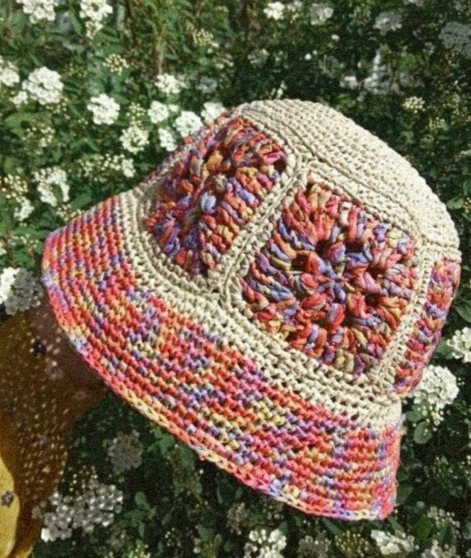 Crochet raffia hat. Very light, breathable, made of high quality material, suitable for almost everyone. Protects from the sun, resistant, original for a gift. Any color and size made to order. One Size Straw Hat For Festivals, Bohemian Hand Knitted Sun Hat For Spring, Multicolor Brimmed Crochet Hat For Outdoor, Handmade Cream Straw Hat With Short Brim, Handmade Sun Hats For Spring, Bohemian Crochet Hat For Warm Weather, Bohemian Hand Knitted Yarn Sun Hat, Bohemian Style Natural Straw Hat, Multicolor Brimmed Straw Hat For Outdoor