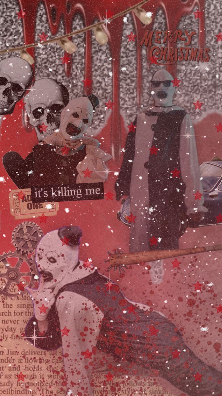 a collage of images with skulls and words on them that say it's killing me