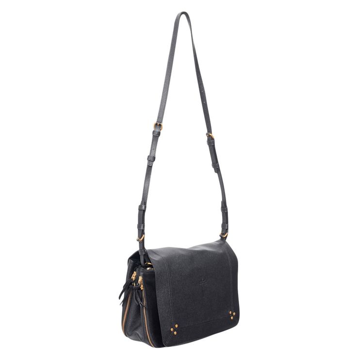 Igor Bag in black by Jerome Dreyfuss   http://kisanstore.com/index.php/just-in/igor-bag-in-black-jerome-dreyfuss.html Jerome Dreyfuss, Kate Spade Crossbody, Kate Spade, Fall Winter, Black