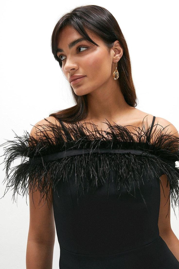 Premium Feather Bardot Maxi Dress Quick Delivery, Black Maxi Dress, Occasion Wear, Dress Black, How To Find Out, Shop Now, Buy Online, Maxi Dress, Dresses