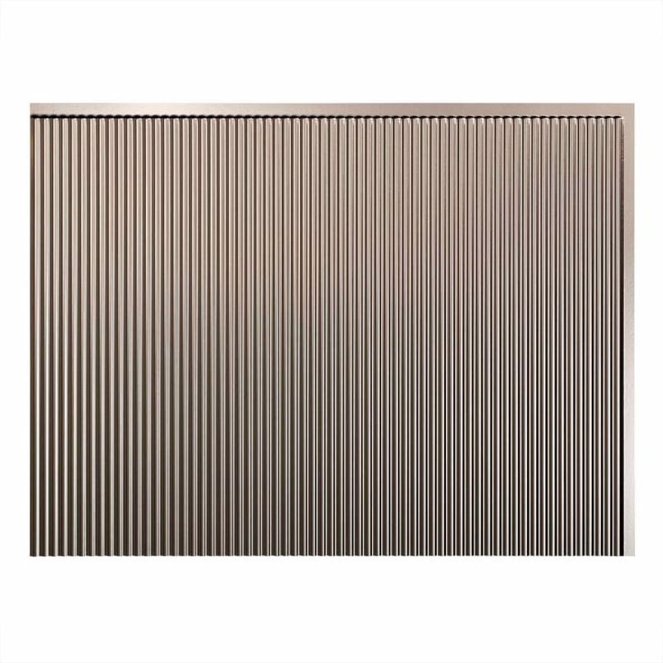 an image of a metal surface with vertical lines