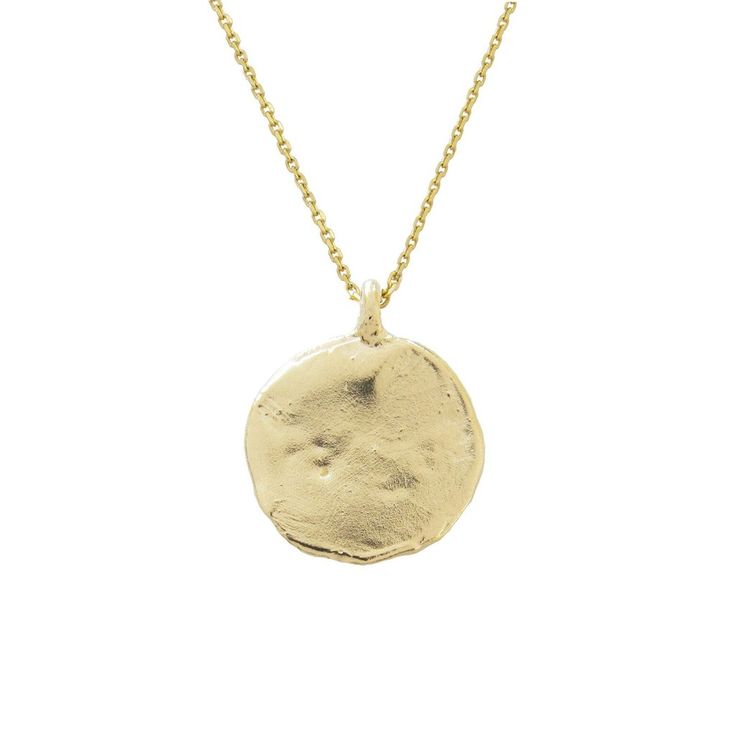 Medallion Necklace 14k Gold Medallion Amulet Jewelry, Commemorative Medallion Amulet Jewelry, Tarnish Resistant Brass Necklace With Round Pendant, Timeless 14k Gold Coin Pendant Necklace, Commemoration Jewelry With Large Pendant, Commemorative Medallion Jewelry With Large Pendant, Commemorative Medallion Pendant Jewelry, Yellow Gold Medallion Pendant Necklace For Everyday, Everyday Yellow Gold Medallion Pendant Necklace