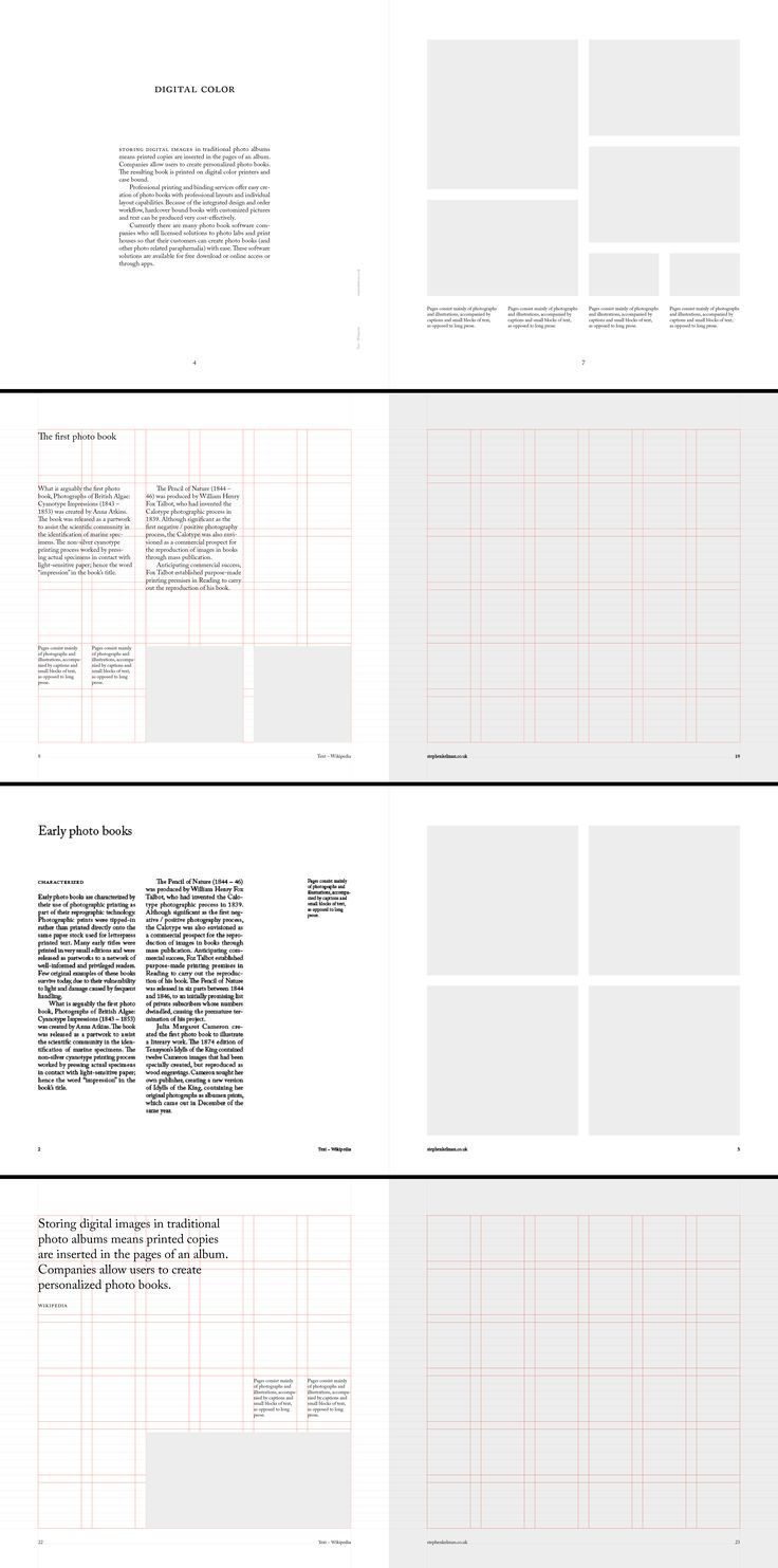 Square Photobook Grid System for InDesign | Serif Square Book Layout Design Inspiration, Indesign Booklet Layout, Modular Grid Design Layout, Square Booklet Design Layout, Editorial Design Layout Grid, The Design Of Everyday Things, Portfolio Grid Layout, Square Page Layout Design, Square Space Portfolio Design