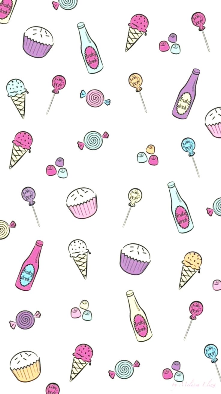 an image of candy and lollipops on a white background seamless wallpaper