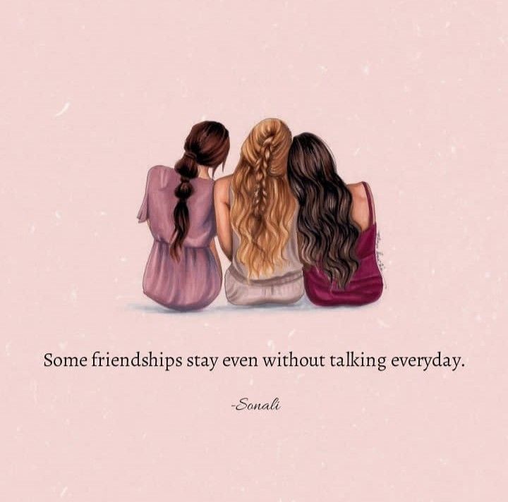 Three Best Friends Quotes, Send To Your Crush, Best Friends Art, Happy Friendship Day Quotes, Best Friend Quotes Meaningful, Tiny Quotes, Happy Birthday Best Friend Quotes, Three Best Friends, Bestest Friend Quotes