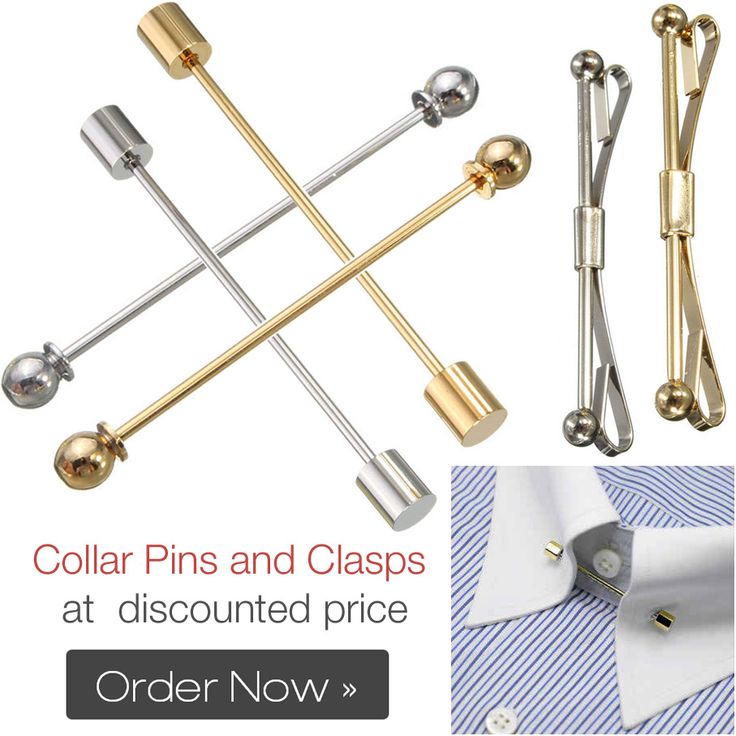 Dress shirts with holes in spread collars for collar pin bar makes a perfect choice for stylish persons. Order yours today! Collar Bars For Men, Collar Pins For Men, Dress Shirts Men, Shirts With Holes, Pin Collar Shirt, Mens Dress Hats, Shirt Collar Pins, Dapper Outfit, Mens Dress Outfits