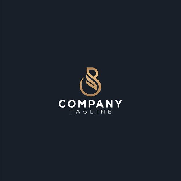 the logo for company tagline is shown in gold and black colors on a dark background