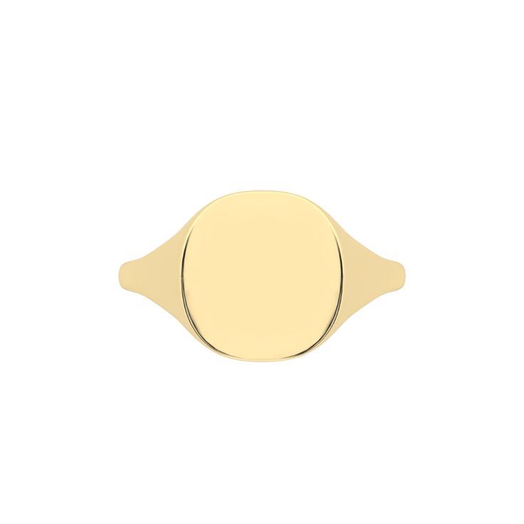 The Franca Squared Signet (Pinky) Ring - Also, Freedom Classic Oval Signet Ring With Polished Finish, Formal Oval Signet Ring With Polished Edges, Classic Domed Signet Ring Hallmarked, Classic Hallmarked Domed Signet Ring, Classic Domed Hallmarked Signet Ring, Classic Round Signet Ring With Polished Finish, Classic Oval Signet Ring Tarnish Resistant, Classic Signet Ring For Anniversary With Polished Edges, Yellow Gold Rounded Signet Ring For Formal Occasions