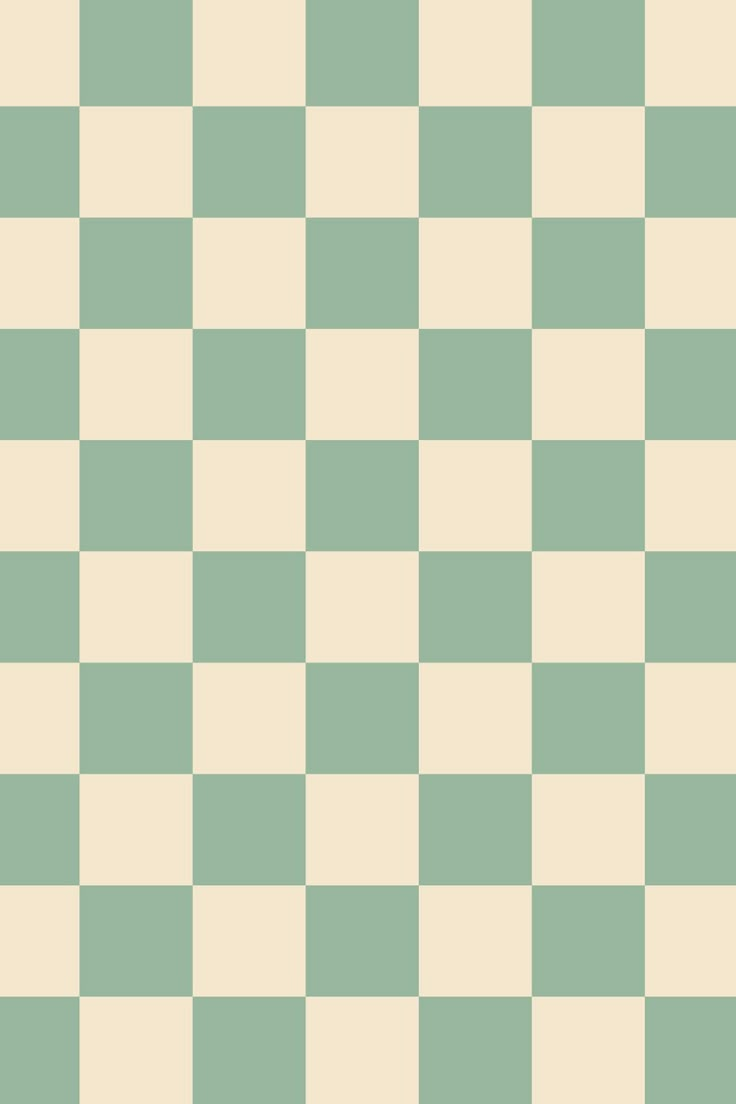 a green and white checkered wallpaper pattern