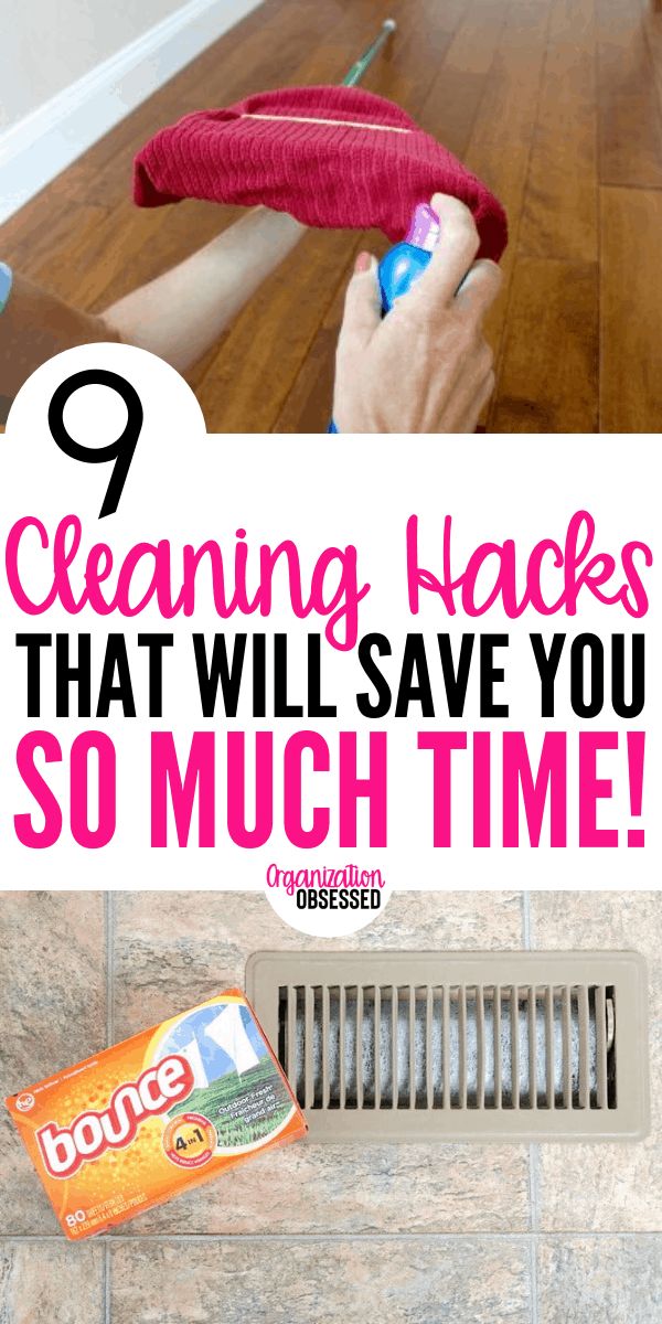 cleaning hacks that will save you so much time in the house and it doesn't work