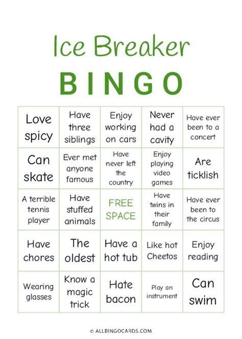 Icebreaker Bingo Template Adults Bingo Ice Breaker, Ice Breaker Bingo, Bingo Books, Summer Bingo, Free Printable Bingo Cards, Free Bingo Cards, Online Roulette, Bingo Template, Ice Breaker Games