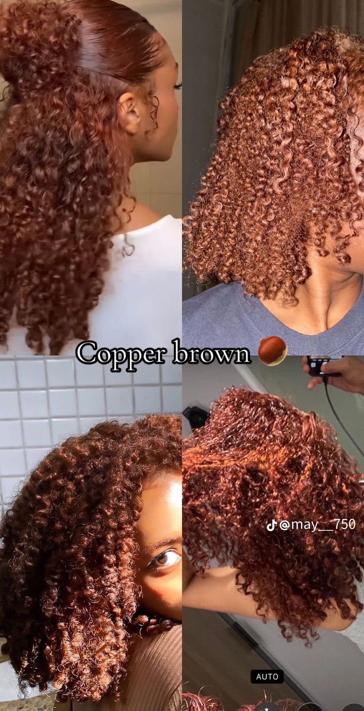 Full Head Color Ideas, Dark Skin Woman With Colored Hair, Type 4 Hair Dye Ideas, Mixed Women With Blonde Hair, Color 30 Hair Black Women, Black Women Natural Hair Dyed, Haircolor Ideas For Neutral Skin, Twa With Highlights, Natural Colour Hair Dye Ideas