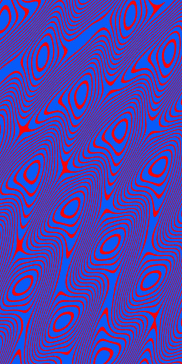 an abstract blue and red background with wavy lines