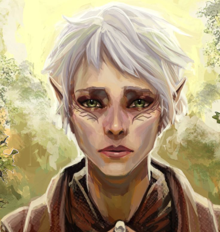 an older woman with white hair and green eyes is shown in this digital painting style