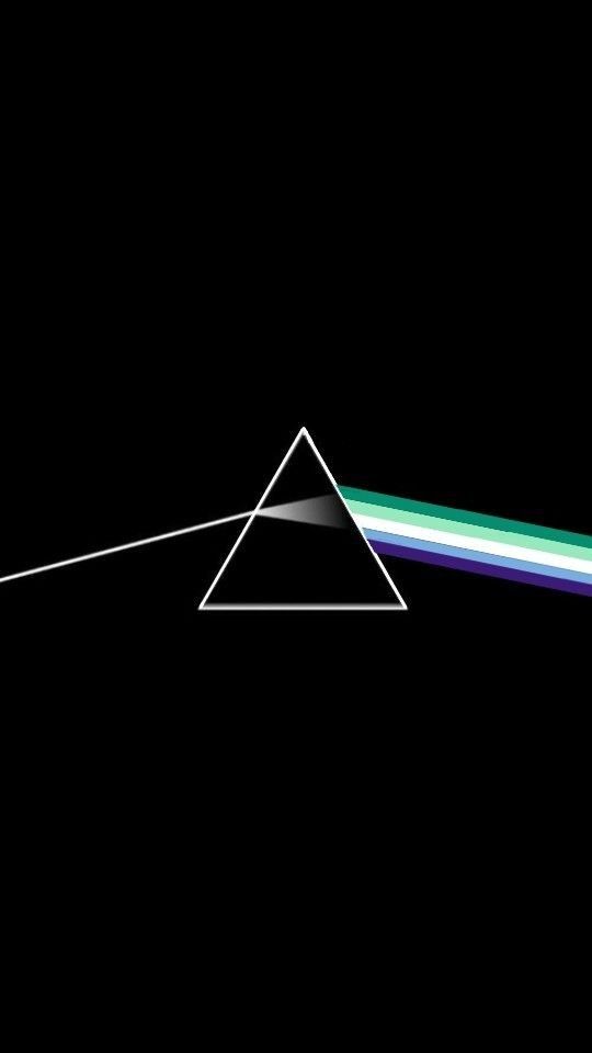 the dark side of the moon with a white light coming from it