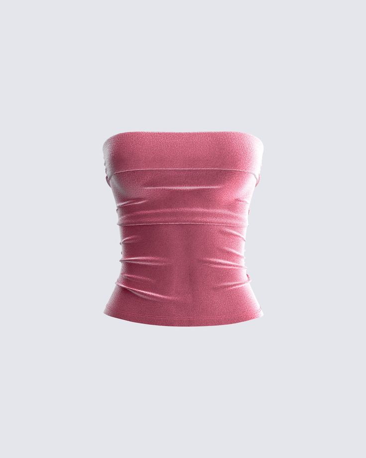 Keep all eyes on you in this pink tube top 😌 Constructed from velvet and complete with a strapless style, and a wide elastic band at the top - this top is the perfect pop of color for all baddies 💅 Velvet Tube Top, Pink Tube Top, Velvet Set, Pink Velvet, Dream Clothes, Outfits Casuales, Pink Tops, Cute Casual Outfits, Cute Tops