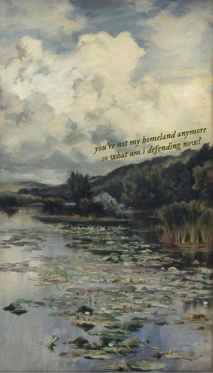 an image of a painting with a quote on it