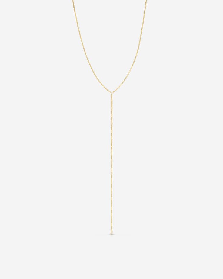 Diamond Cut Curb Chain Lariat Luxury Lariat Necklace With Chain, Fine Jewelry Diamond Lariat Necklace With Delicate Chain, Fine Jewelry Lariat Necklace With Adjustable Chain, Yellow Gold Lariat Necklace For Layering, Yellow Gold Lariat Backdrop Necklace With Adjustable Chain, Formal Long Drop Lariat Necklace With Adjustable Chain, Yellow Gold Adjustable Backdrop Necklace, Yellow Gold Backdrop Necklace With Adjustable Chain, Yellow Gold Lariat Backdrop Necklace For Formal Occasions