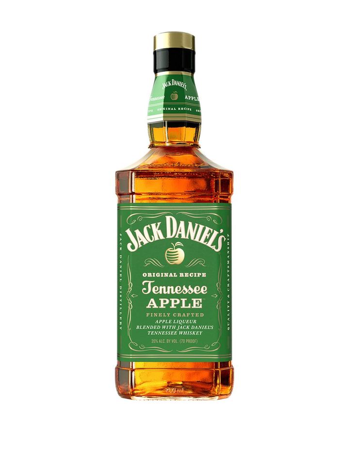 a bottle of jack daniels apple cider