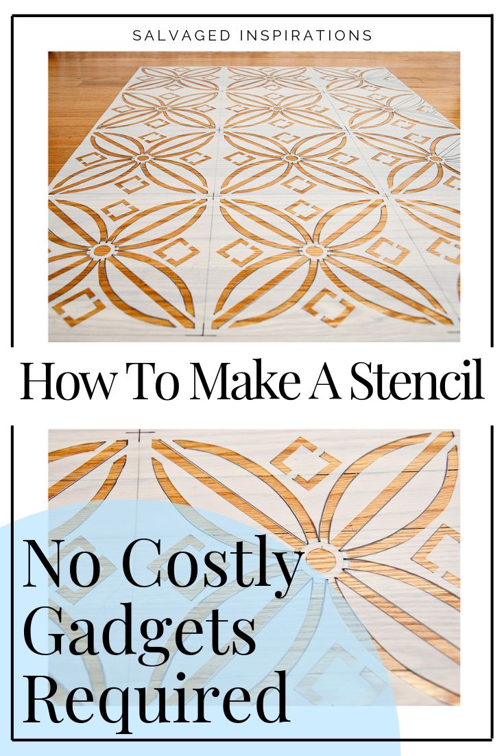 how to make a stencil no cosy gadgets required