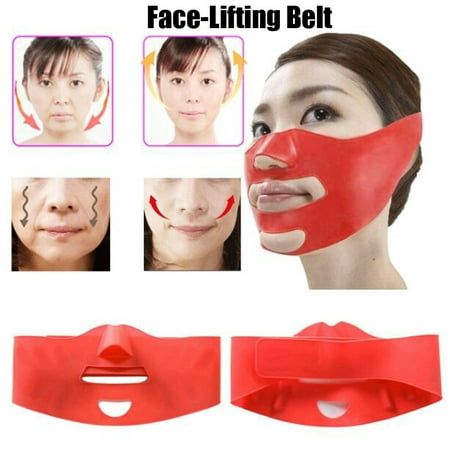 Welcome to the POETANCE shop! The real color of the item may be slightly different from the pictures shown Color: Red Material: Silicone Good idea to keep slim at home Item Type: Face Belt 1 X Face Belt  Hope you can have a satisfactory shopping experience in our shop! Size: One Size. Anti Wrinkle Face Mask, Sagging Cheeks, Anti Wrinkle Mask, V Face, Face Lines, Face Wrinkles, Mascara Facial, Skin Care Tools, Belleza Natural