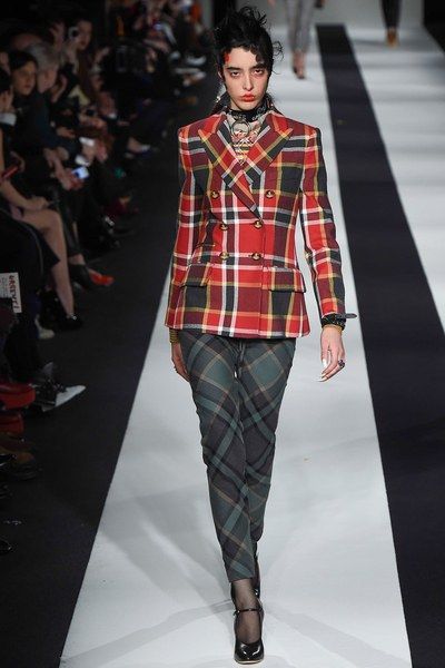 Tartan Fashion, Vivienne Westwood Red, Fashion Week 2015, The Vivienne, Red Label, Fall Fashion Trends, Fashion Show Collection, Fall 2015, London Fashion Week