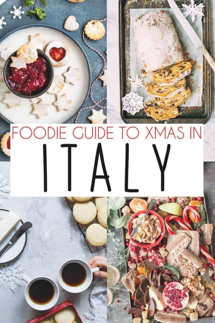 food guide to xmas in italy