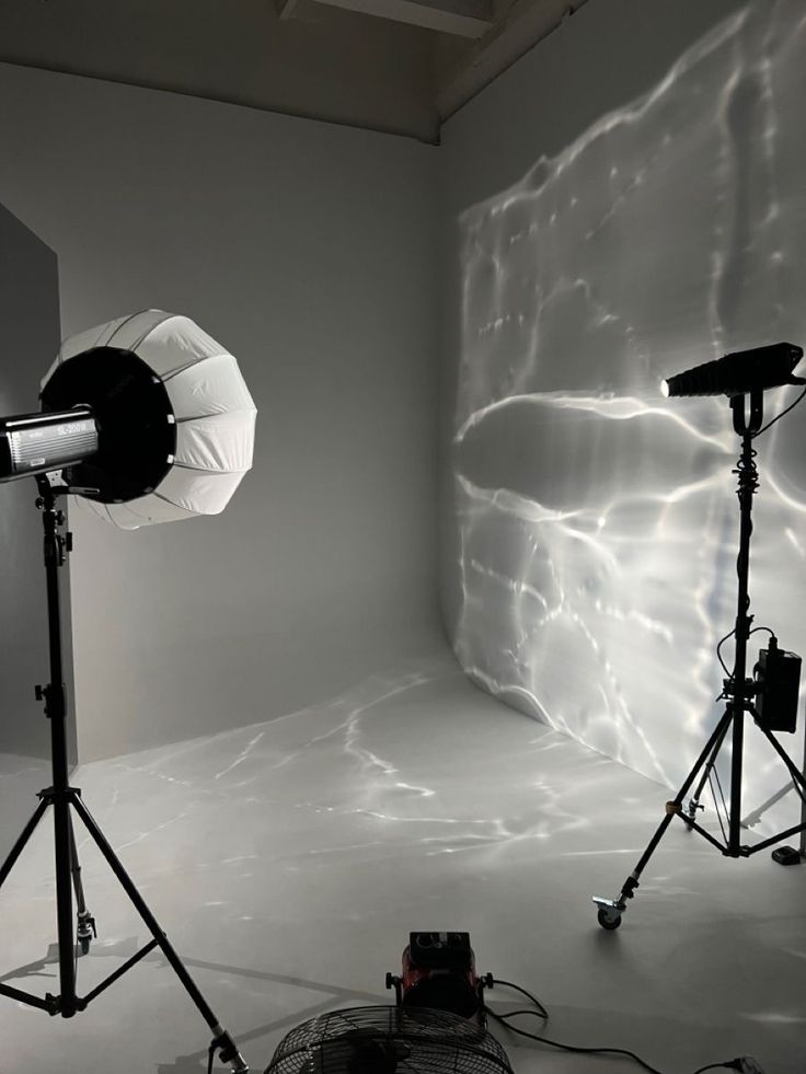 an image of lighting equipment in a studio