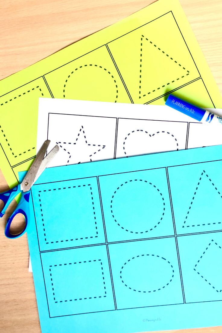 scissors and paper cut out the letters to make a pattern for an abcq page