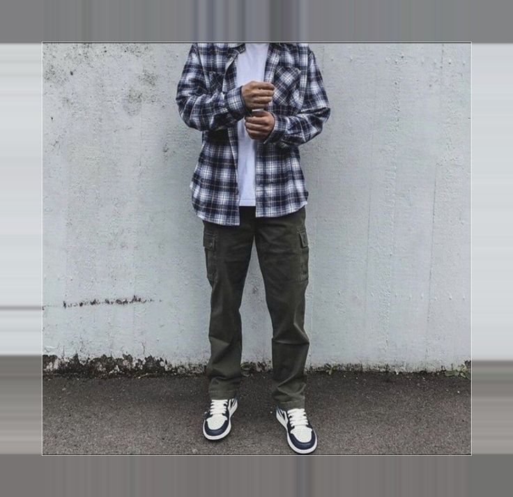 [Ad] 83 Must Have Green Cargo Pants Outfit Tricks To Try Out In All Season #greencargopantsoutfit Flannel With Cargo Pants, Grey Flannel Outfit Men, Flanel Outfit Aesthetic Man, Flanel Outfit, Blue Flannel Outfit, Green Flannel Outfit, Men Flannel Outfits, Green Cargo Pants Outfit, Flannel Outfits Men