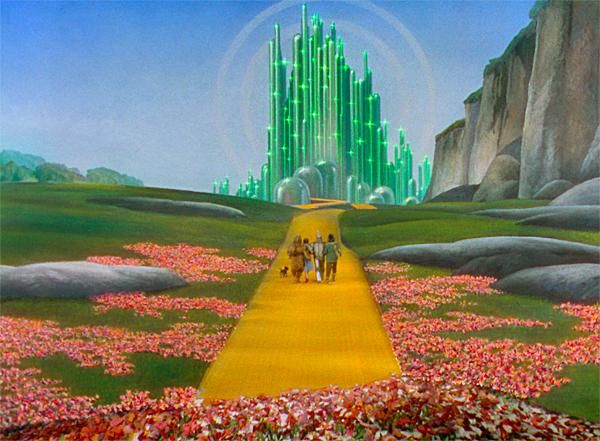 the wizard's castle is shown in this animated scene from the wizard's palace