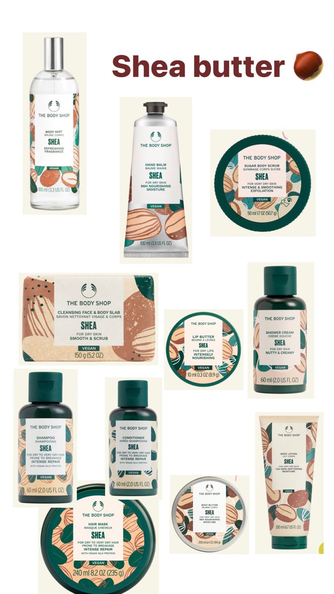 Body Shop Perfume, Smell Like Shea Butter, Body Scrub The Body Shop, Body Shop Products, Body Shop Shea Butter, The Body Shop Vanilla, The Body Shop Gifts, Body Shop Body Butter, The Body Shop Gift Set