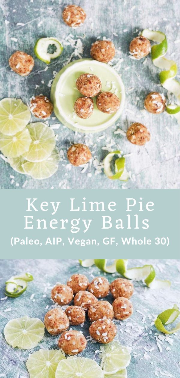 key lime pie energy balls are an easy snack for the whole family