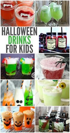 halloween drinks for kids to make