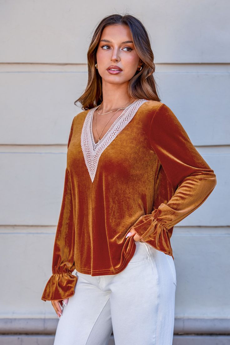 Turn up the volume on your wardrobe. The Burnt Orange V-Neck Poet Sleeve Blouse combines rich color with dramatic sleeves for a look that’s both bold and stylish. Ideal for when you want to catch some eyes. Product code: CAA04B4H046JJ Features:  Woven V-neckline Long poet sleeves Wash Method: Regular Wash Material: 95%POLYESTER,5%SPANDEX. Poet Sleeve, Beachwear Dresses, Dramatic Sleeves, Turn Up The Volume, Affordable Swimwear, Make Memories, Turn Up, Body Shape, Burnt Orange