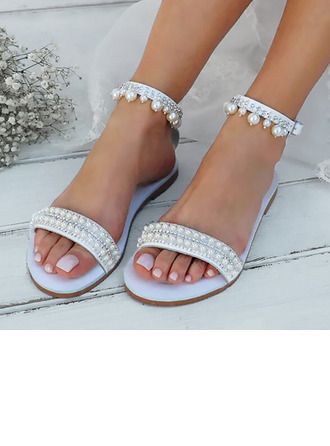 JJ's House Pearl Rhinestone Tassel Women's Flat Heel Wedding Beach Summer Wedding Sandals Bridal Shoes Boho Faux Leather Buckle No Open Toe Wedding Shoes. #JJ's House #Pearl #Rhinestone #Tassel #Women's #FlatHeel #Wedding #Beach #Summer #WeddingSandals #BridalShoes #Boho #FauxLeather #Buckle #No #OpenToe #WeddingShoes Pearl Flat Sandals, Wedding Beach Shoes, Bridal Shoes Elegant, Wedding Shoes Flats Sandals, Open Toe Wedding Shoes, Bride Shoes Flats, Wedding Shoes Pearl, Flat Bridal Shoes, Wedding Sandals For Bride