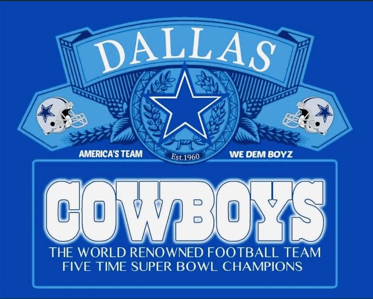 the logo for cowboys football team