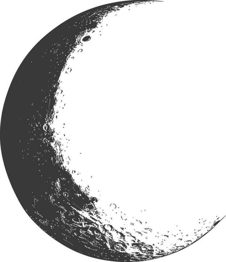 an image of the moon in black and white