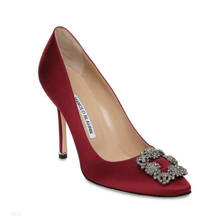 Red Manolo Blahnik Shoes, Manolo Blahnik Hangisi Blue, Manolo Blahnik Slingback, Manolo Blahnik Red, Jeweled Heels, Manolo Blahnik Black, Manolo Blahnik Hangisi, Strappy Leather Sandals, Manolo Blahnik Heels