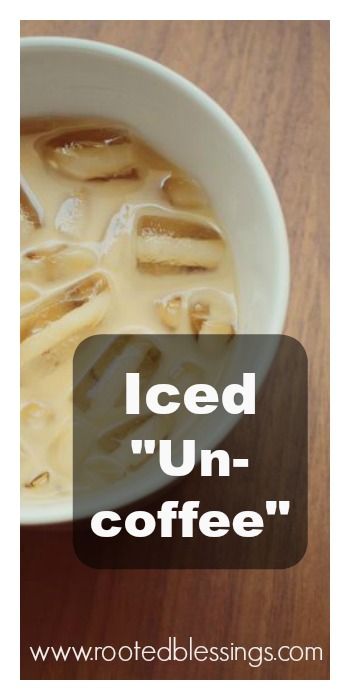 a white bowl filled with iced un coffee