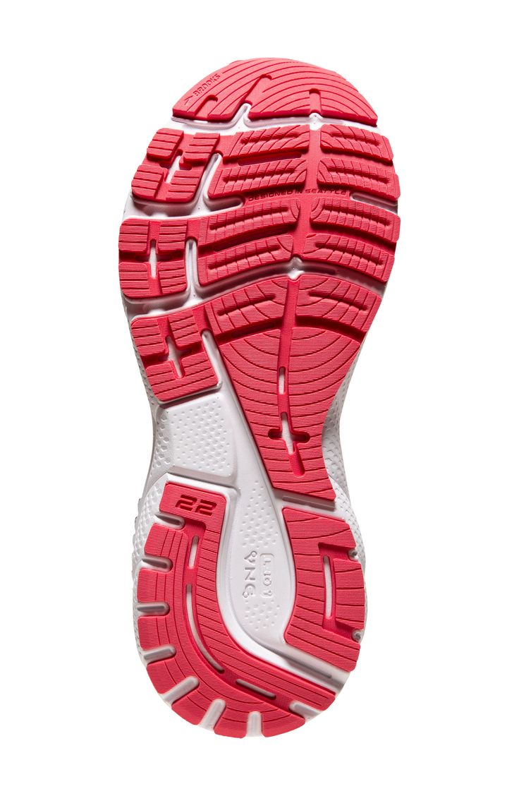 Step into this run-ready sneaker that is fortified by DNA LOFT cushioning for a smooth ride and a GuideRails® holistic support system for natural movement. Removable insole Synthetic and textile upper/textile lining/rubber sole Imported Purple Sporty Sneakers For Marathon, Pink Dynamic Trail Running Shoes With Boost Midsole, Functional Pink Walking Shoes With Boost Midsole, Pink Functional Walking Shoes With Boost Midsole, Pink Training Sneakers With Gel Cushioning, Pink Dynamic Trail Running Shoes With Cushioned Footbed, Dynamic Pink Trail Running Shoes With Cushioned Footbed, Pink Trail Running Shoes With Gel Cushioning, Pink Running Shoes For Trail Running With Branded Insole