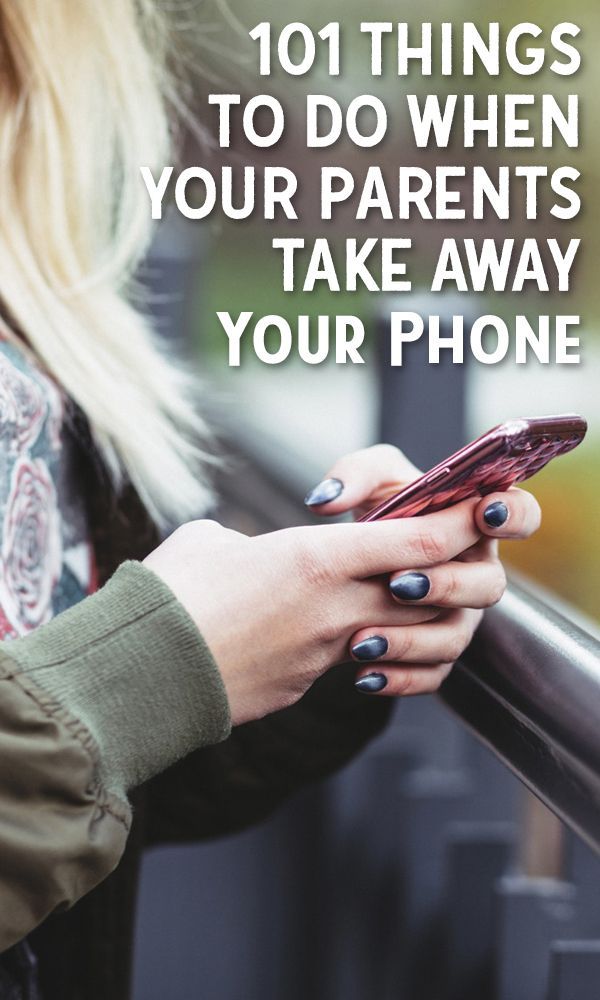 101 Things to Do When Your Parents Take Away Your Phone- pinterest -  Because it WILL happen and the withdrawals are real, we've brainstormed 101 things you can do when your parents take away your phone. | isthisreallymylife.com Get Off Your Phone, Crafts To Do When Your Bored, It Will Happen, Social Life Hacks, Bored At Home, Strict Parents, Things To Do At Home, Mom Memes, Things To Do When Bored