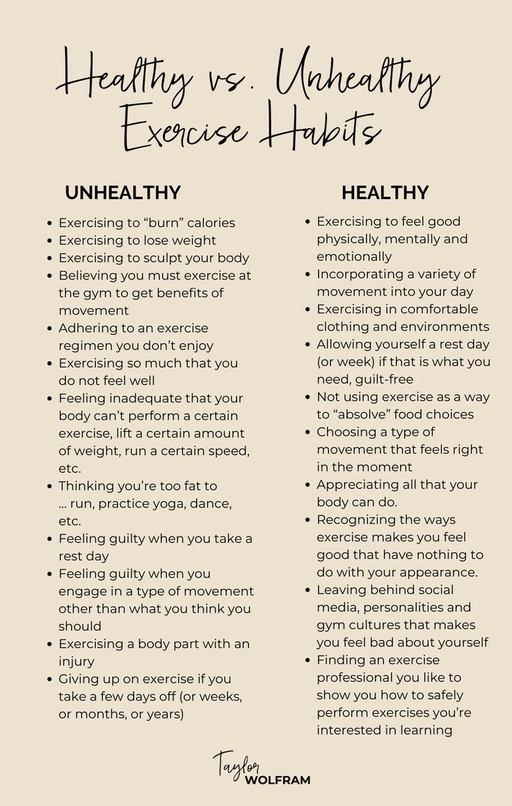 Take a look at these lists and assess your relationship with exercise! Work to replace the unhealthy habits with the healthy habits. Learn more about intuitive exercise in this blog post! Intuitive Movement, Healthy Lifestyle Habits, Healthy Exercise, Lifestyle Habits, Health Habits, Intuitive Eating, Healthy Lifestyle Tips, Tofu Recipes, Lose 50 Pounds