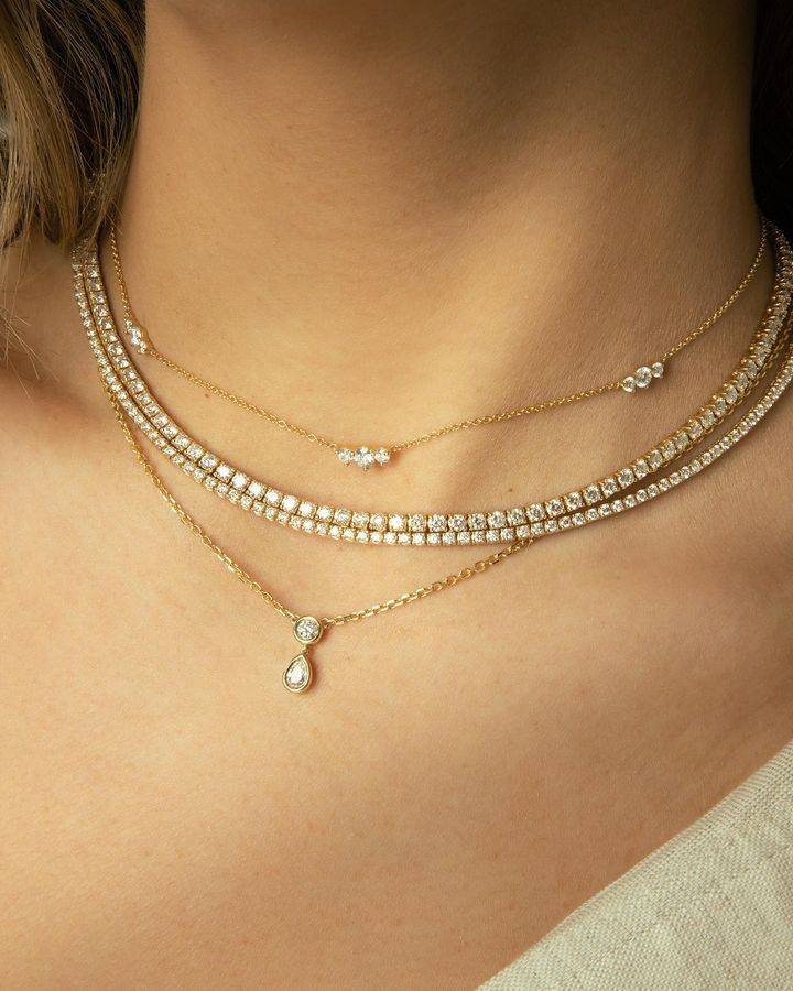 C A R B O N & H Y D E (@carbonandhyde) • Instagram photos and videos Small Diamond Necklace, Diamonds By The Yard, Timeless Necklace, Diamond Heart Necklace, White Gold Necklace, Heart Necklace Diamond, Classic Necklace, Solitaire Necklaces, 27 Years Old