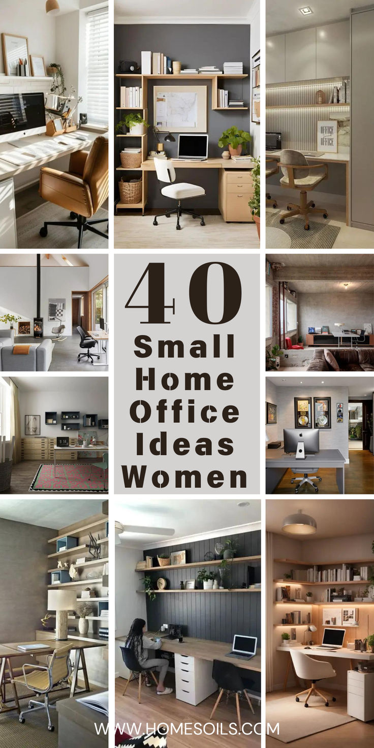 the top ten small home office ideas for women