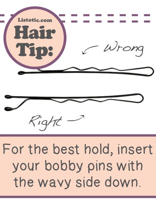 Hair Tips And Tricks, Types Of Hair, Bobby Pin, Hair Tips, Health And Beauty Tips, Best Hair, Hair Dos, Pretty Hairstyles, Hair Hacks