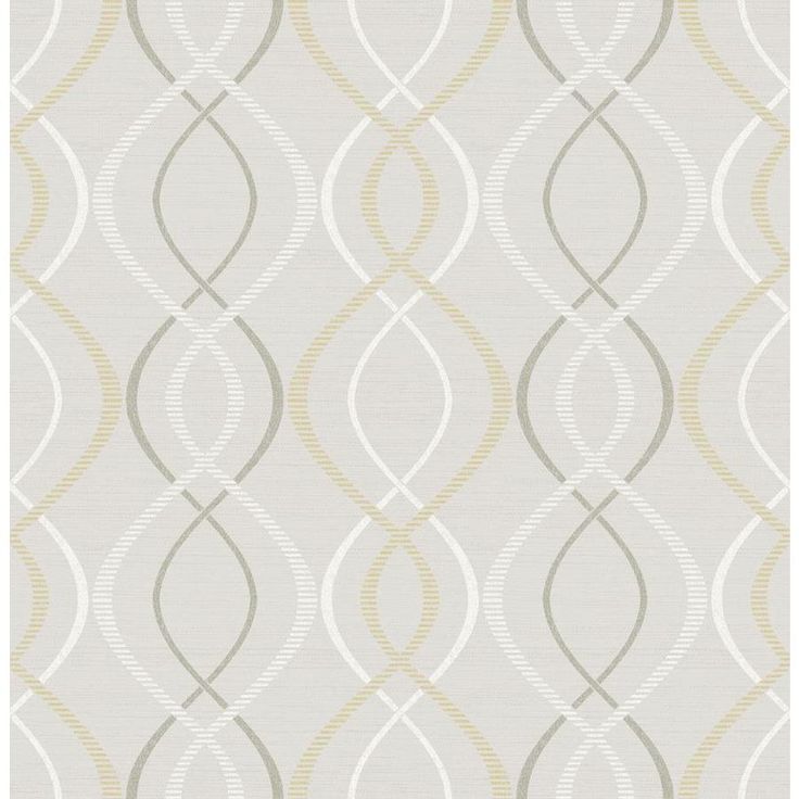 a grey and white wallpaper with an abstract design