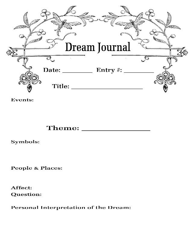 Journal page Spiritual Worksheets, Dream Journal Template, Magia Das Ervas, Grimoire Book, Book Of Shadow, Witch Spell Book, Dream Journal, Witch Craft, Wiccan Spells