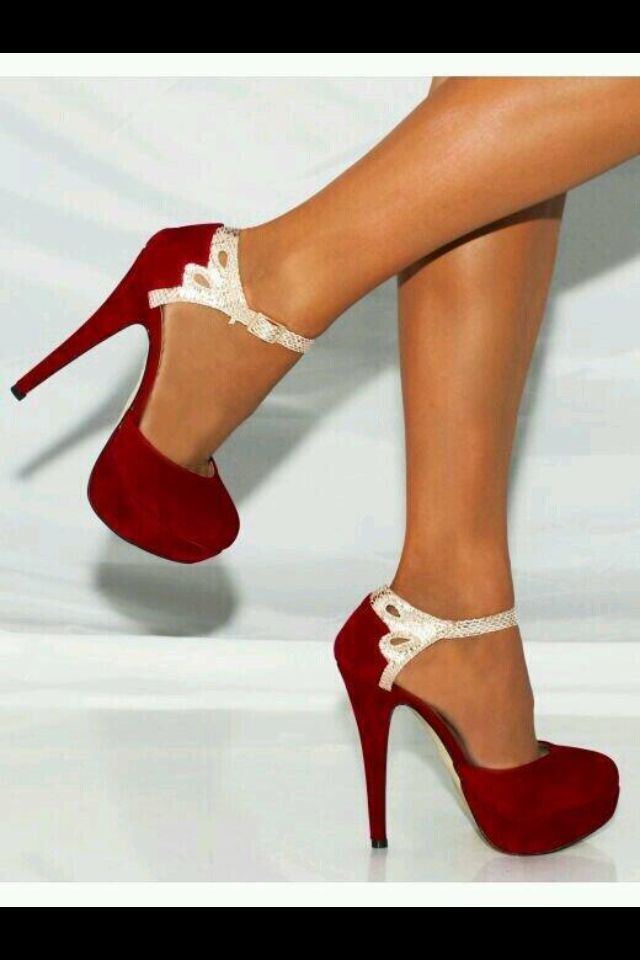 Enchanted Shoes, Hak Tinggi, Gold High Heels, Platform Shoe, Shoe Trends, Red High Heels, White Heels, Red High, Prom Shoes